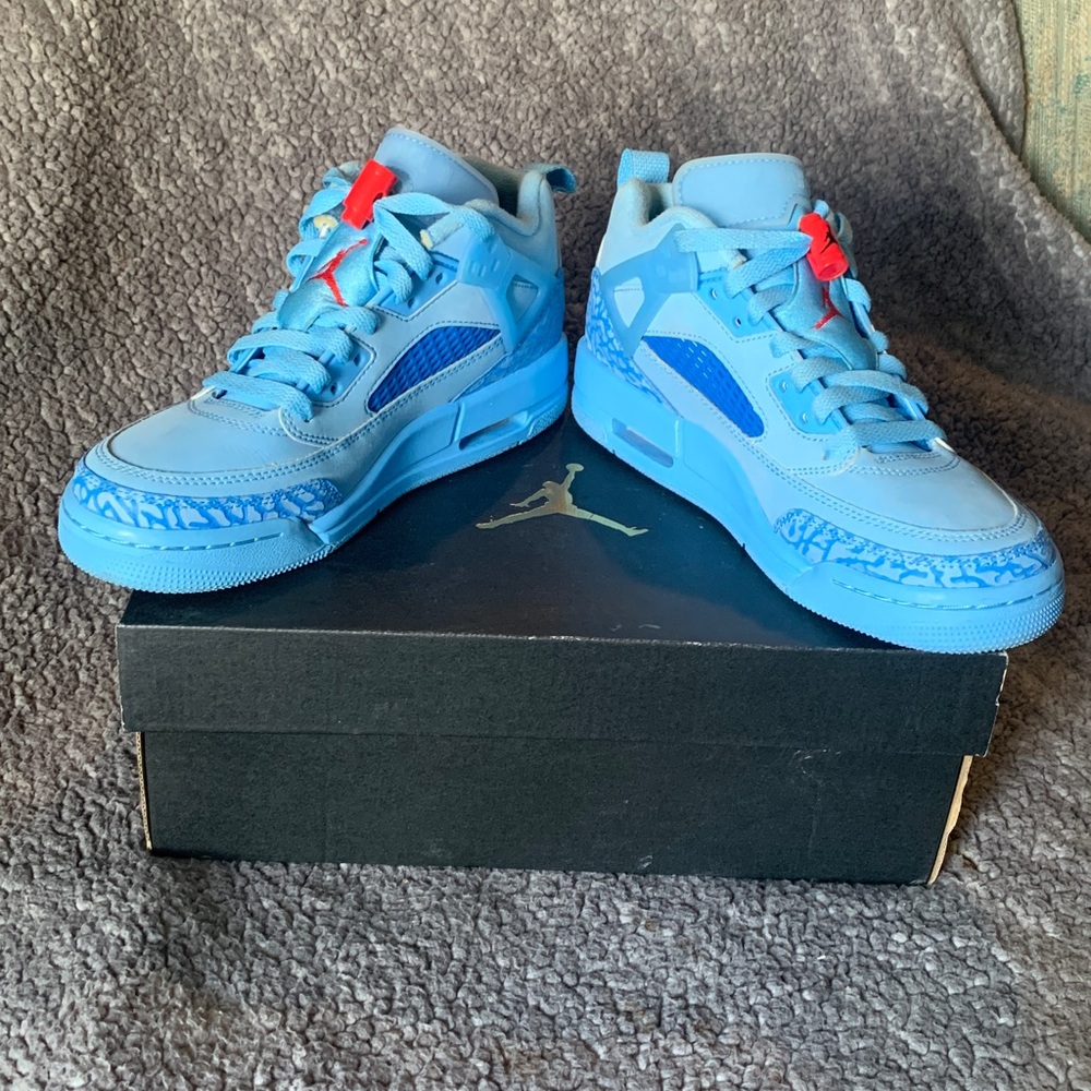 Air Jordan Spizike Low Blue Sneakers - Picture 2 of 8